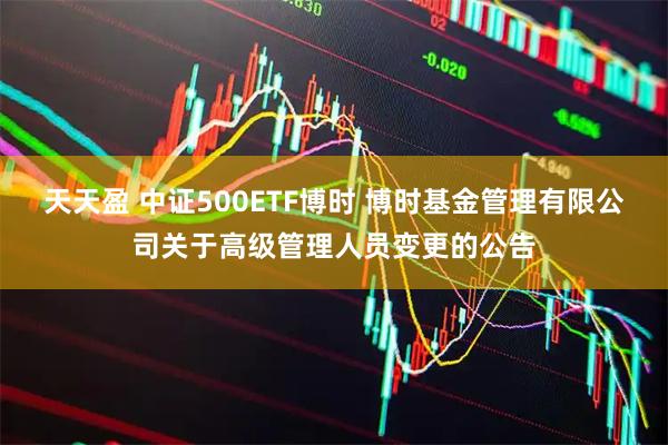 天天盈 中证500ETF博时 博时基金管理有限公司关于高级管理人员变更的公告